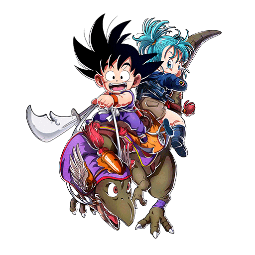Goku (Youth) & Bulma (Youth)