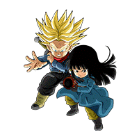 Super Saiyan Trunks (Future) & Mai (Future)