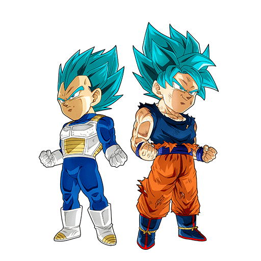 Super Saiyan God SS Goku & 
Super Saiyan God SS Vegeta