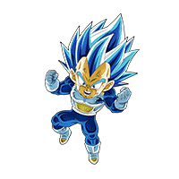 Super Saiyan God SS Evolved Vegeta