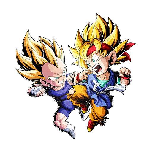 Super Saiyan Goku Jr. & 
Super Saiyan Vegeta Jr.