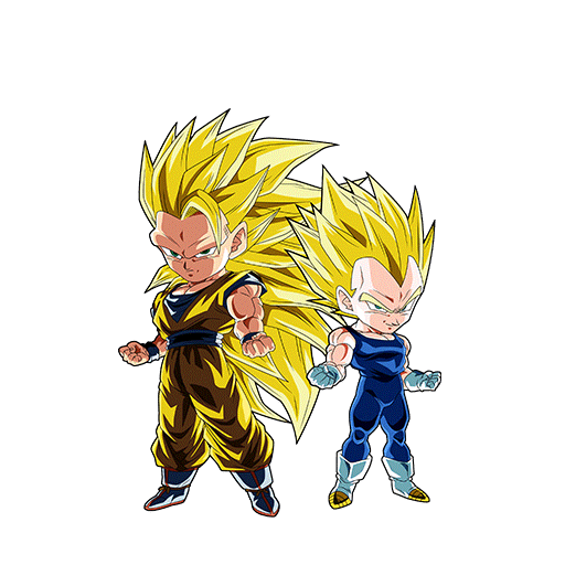 Super Saiyan 3 Goku & Super Saiyan 2 Vegeta